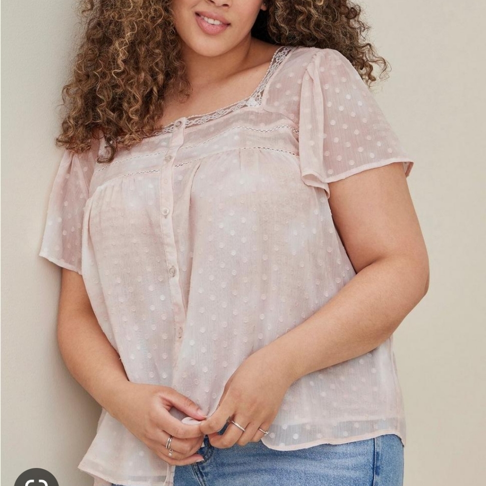 Torrid baby doll shirt